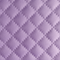 Tkanina wodoodporna pikowana karo - FIOLET lila [0,5mb]