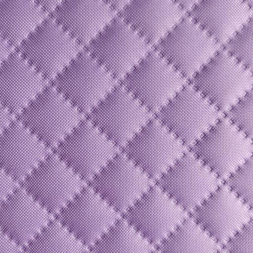 Tkanina wodoodporna pikowana karo - FIOLET lila [0,5mb]