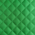 Tkanina wodoodporna pikowana karo - Zielona (jabłuszko) [0,5mb]
