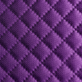 Tkanina wodoodporna pikowana karo - Fioletowa [0,5mb]