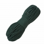 Sznurek bawełniany 5mm - c. zielony 50m 