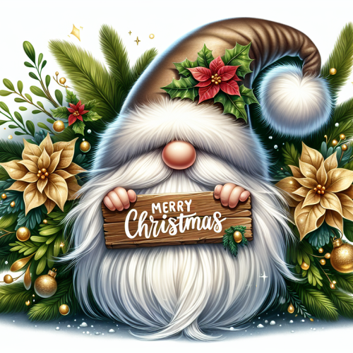 Panel poduszkowy świąteczny Skrzat 02