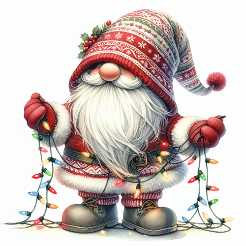 Panel poduszkowy świąteczny Skrzat 04