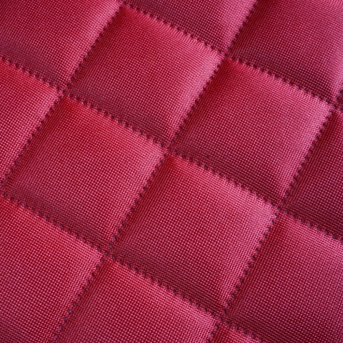 Tkanina wodoodporna pikowana karo BORDOWA romby 5x5cm