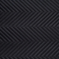 Tkanina pikowana jodełka zygzak CZARNA pikówka oxford wodoodporny