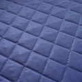 Podszewka pikowana GRANATOWA KARO 5x5 podbitka ocieplina