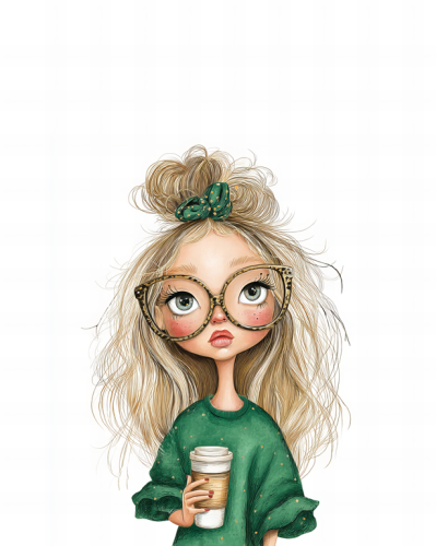 Mama - panel - tkanina na torbę