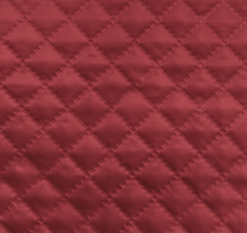 Podszewka pikowana BORDOWA karo 2x2cm