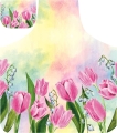 Tulipany - panel na fartuch