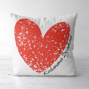 Kochanemu Dziadkowi / serce - panel poduszkowy 