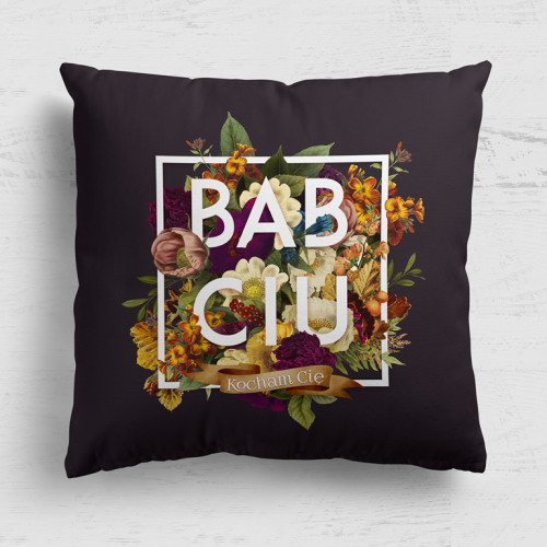 Babciu kocham Cię - panel poduszkowy