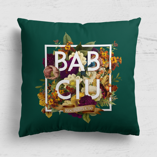 Babciu kocham Cię - panel poduszkowy