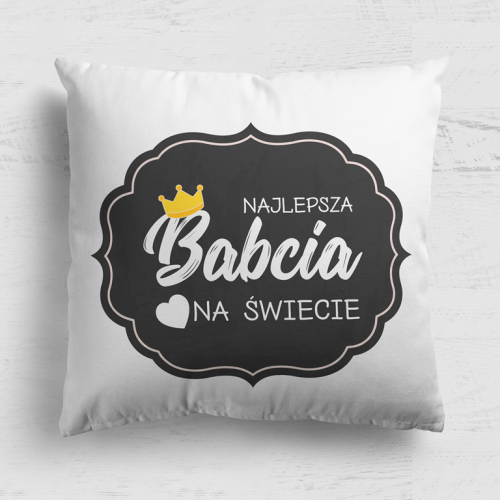 Najlepsza Babcia na świecie - panel poduszkowy