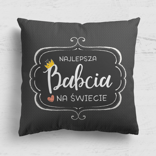 Najlepsza Babcia na świecie - panel poduszkowy