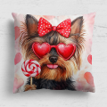 Yorkshire terrier piesek - panel poduszkowy