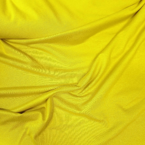 Jersey wiskozowy z elastanem MUSZTARDA 0,5mb
