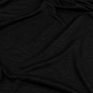 Jersey wiskozowy z elastanem CZARNY PŁOMYK 0,5mb