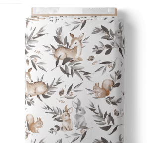 Tkanina bawełniana Sarny szare [0,5mb]