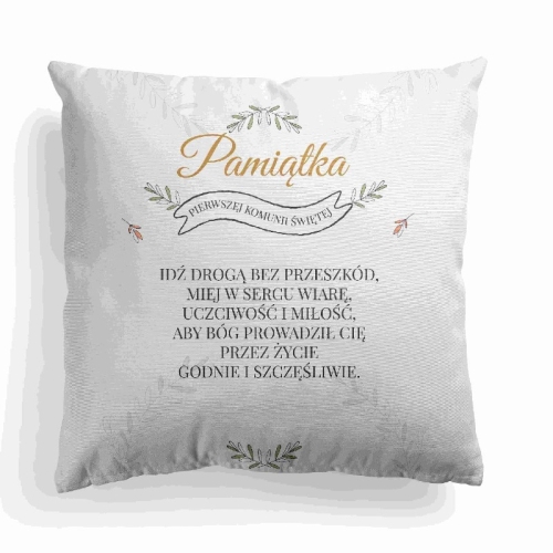Panel poduszkowy I Komunia Św. Pamiątka Pierwszej Komunii Św