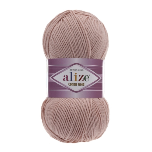 Włóczka Alize Cotton Gold RÓŻ PUDROWY 161 Bawełna Akryl 100g 330m