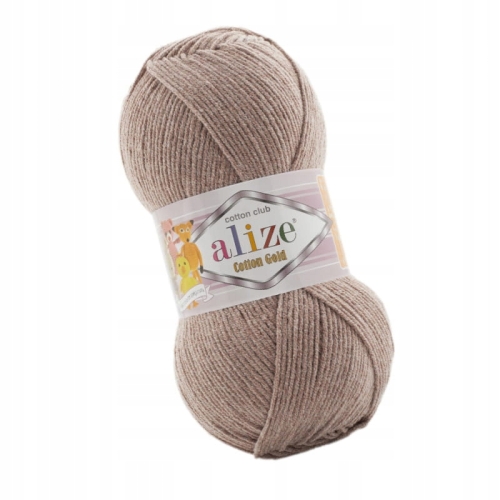 Włóczka Alize Cotton Gold CAPPUCCINO 960 Bawełna Akryl 100g 330m