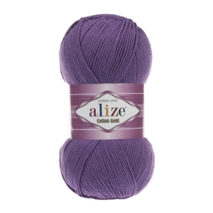 Włóczka Alize Cotton Gold PURPUROWY 44 Bawełna Akryl 100g 330m