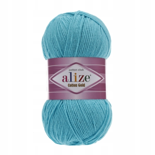 Włóczka Alize Cotton Gold TURKUS 287 Bawełna Akryl 100g 330m