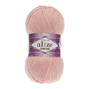 Włóczka Alize Cotton Gold PUDROWY RÓŻ 393 Bawełna Akryl 100g 330m