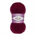 Włóczka Alize Cotton Gold BORDOWA 57 Bawełna Akryl 100g 330m