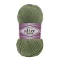 Włóczka Alize Cotton Gold KHAKI WOJSKOWE 485 Bawełna Akryl 100g 330m