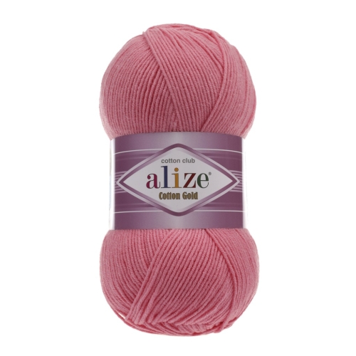 Włóczka Alize Cotton Gold RÓŻOWA 33 Bawełna Akryl 100g 330