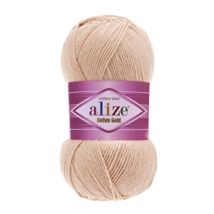 Włóczka Alize Cotton Gold BEŻOWA 67 Bawełna Akryl 100g 330