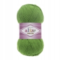 Włóczka Alize Cotton Gold ZIELONA 126 Bawełna Akryl 100g 330