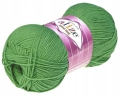 Włóczka Alize Cotton Gold ZIELONA 126 Bawełna Akryl 100g 330
