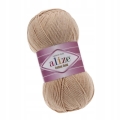 Włóczka Alize Cotton Gold BEŻOWA 262 Bawełna Akryl 100g 330