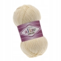 Włóczka Alize Cotton Gold KREMOWA 01 Bawełna Akryl 100g 330