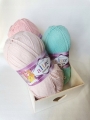 Włóczka Alize Cotton Gold KREMOWA 01 Bawełna Akryl 100g 330