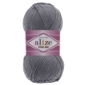 Włóczka Alize Cotton Gold CIEMNO SZARA 87 Bawełna Akryl 100g 330