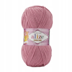 Włóczka Alize Cotton Gold WRZOSOWY 676 Bawełna Akryl 100g 330