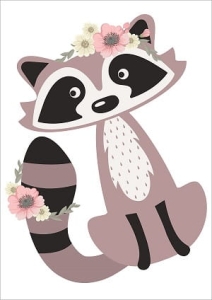 Panel maskotkowy Szop