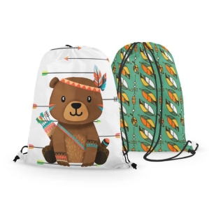 Panele przód/tył na worek Boho Miś s5 30x40cm