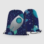 Panele przód/tył na worek Kosmos rakieta