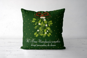 Panel poduszkowy Jemioła Sentencja