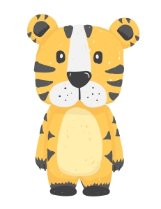 Panel maskotkowy Tygrys