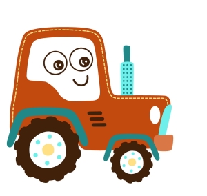 Panel maskotkowy Traktor