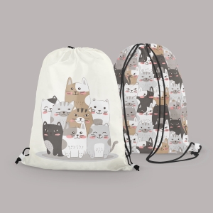 Panel Koty kremowe tło 40x50cm