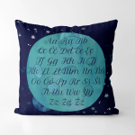 Panel poduszkowy Alfabet  Kosmos