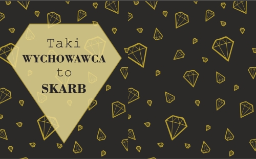 Taki wychowawca to skarb - panel na torbę (id: 2668)