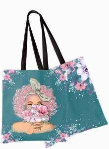 Panel- tkanina na torbę Spring Mom / Spring Woman 02