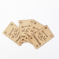metka naszywka handmade kotek